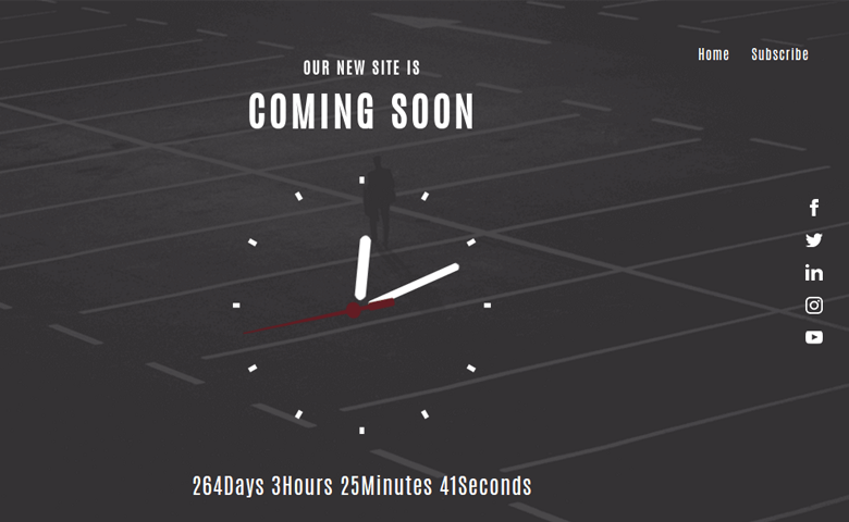 Magnificent Countdown Page Free Widget Download