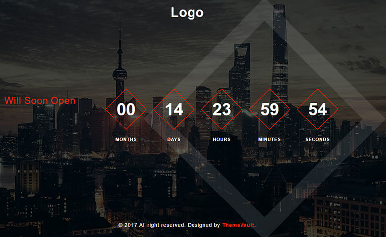 Cityview - Responsive Counter Widget Free Template 