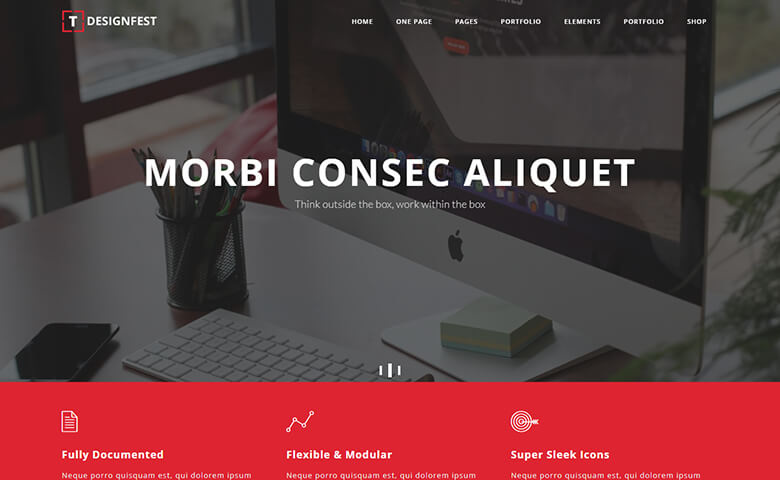 T-Designfest – HTML5 Multipurpose Responsive Template