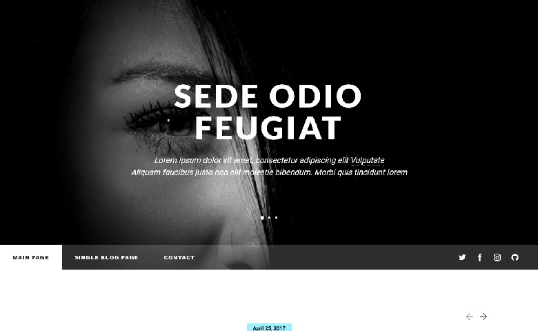 Mexty - Responsive HTML5 Blog Website Template