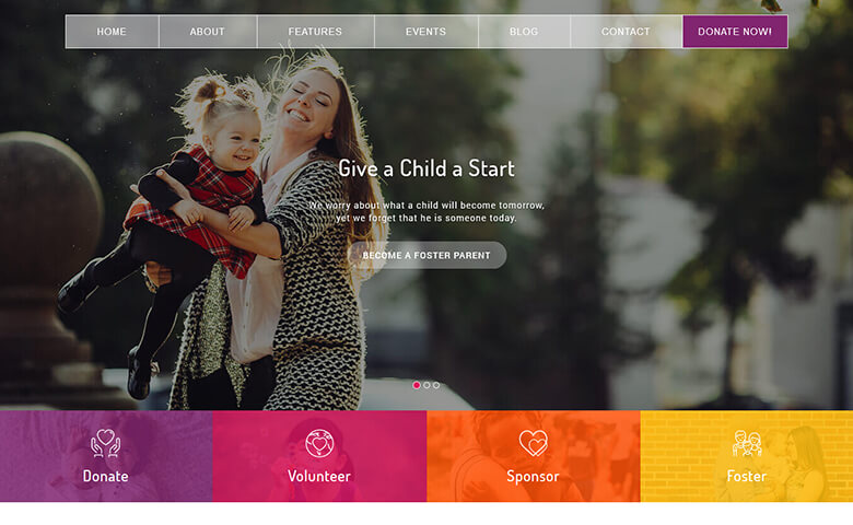 Behumanity - Best Charity HTML5 Css3 Website Template
