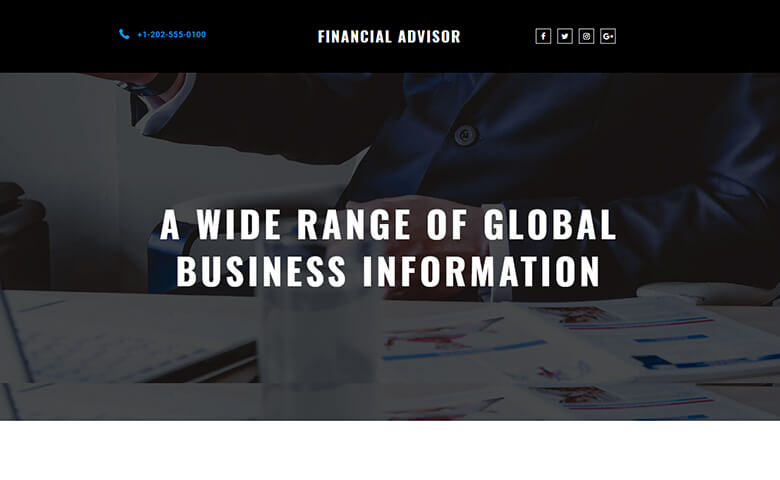 Dcovery- Free One Page Responsive HTML Website Template