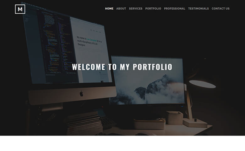 Martin- Personal Responsive Website Template