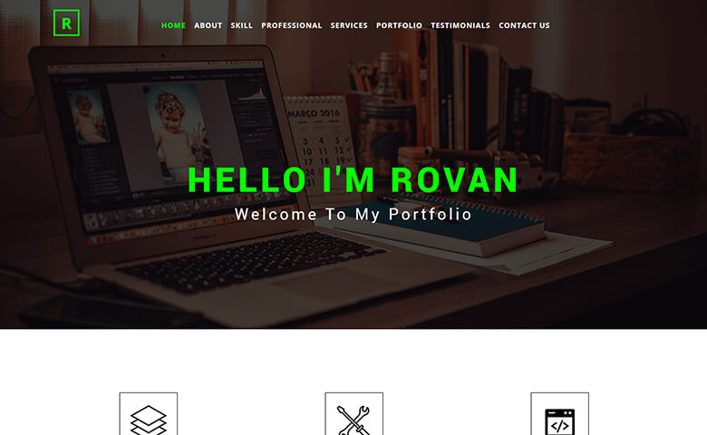 Rovan- Multipurpose Portfolio HTML5 Template