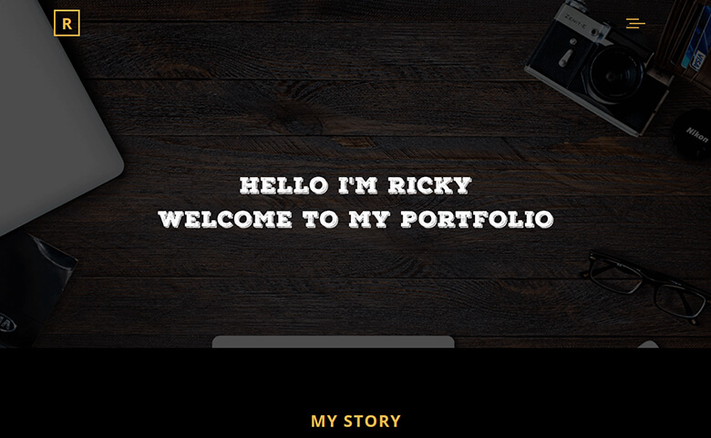 Ricky Franti Html5 Portfolio Website Design Template Themevault Ricky Franti Html5 Portfolio Website Design Template Themevault