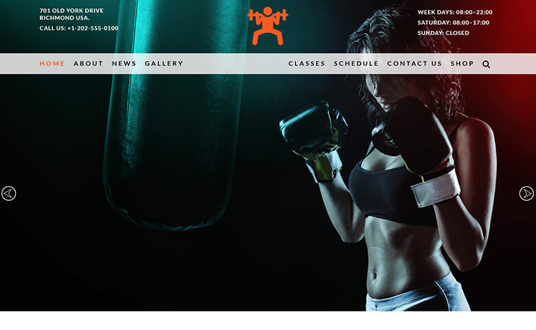 Gymbit - Responsive Gym and Fitness Website HTML Template