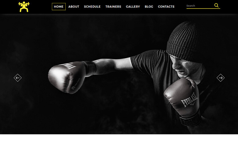 Gym-Fitcare - Health and Fitness Website Templates