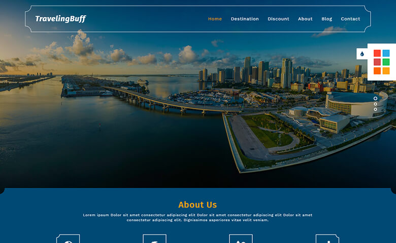 TravelingBuff - Premium HTML Travel Website Template