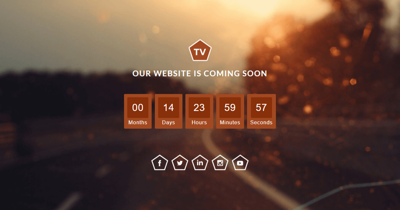 Free Launching Soon Responsive Widget Template