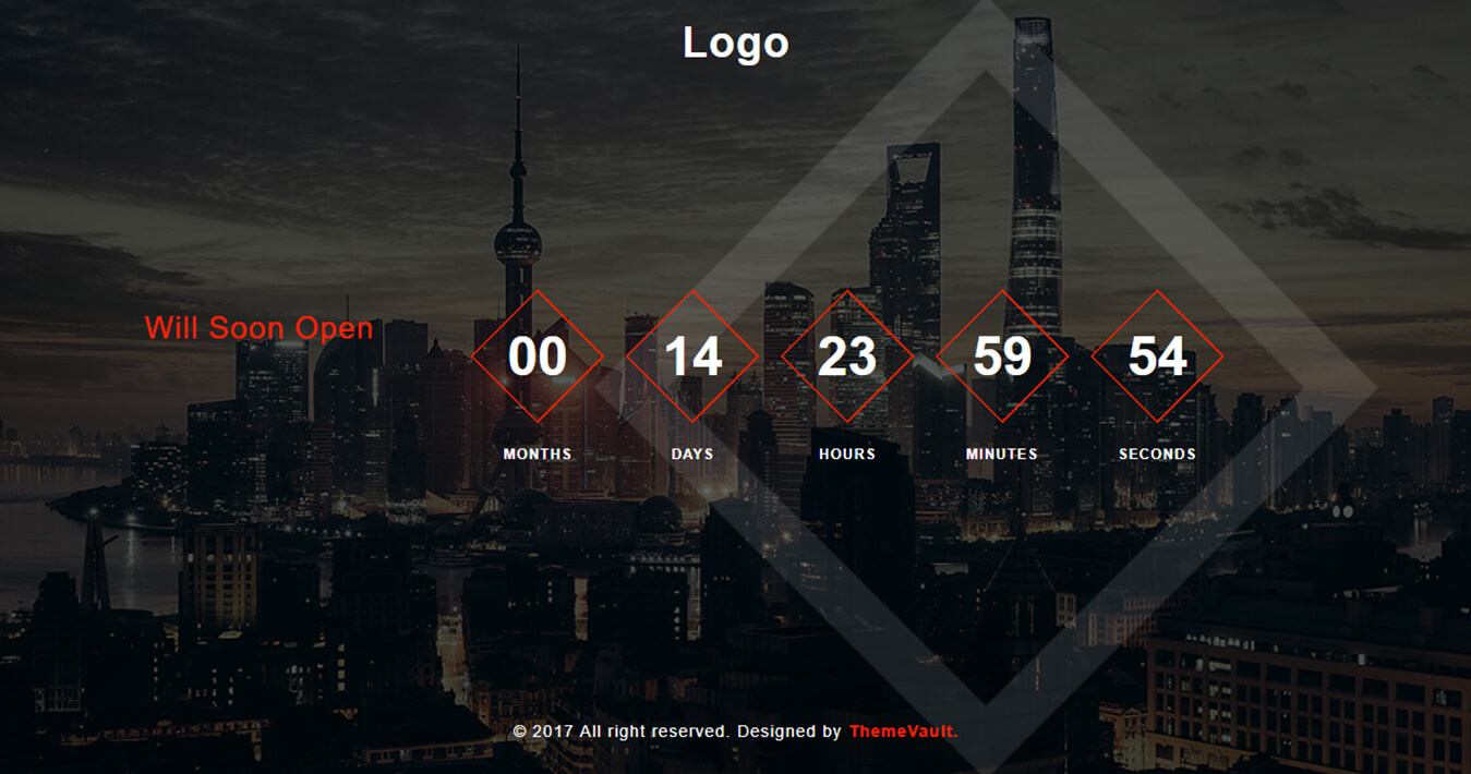 Cityview - Responsive Counter Widget Free Template 