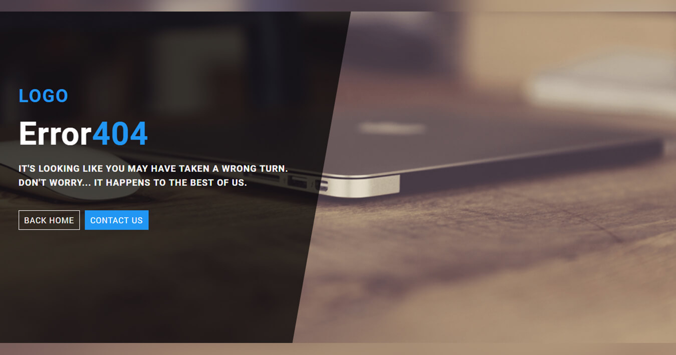 Free Smart Error 404 Page Widget Template
