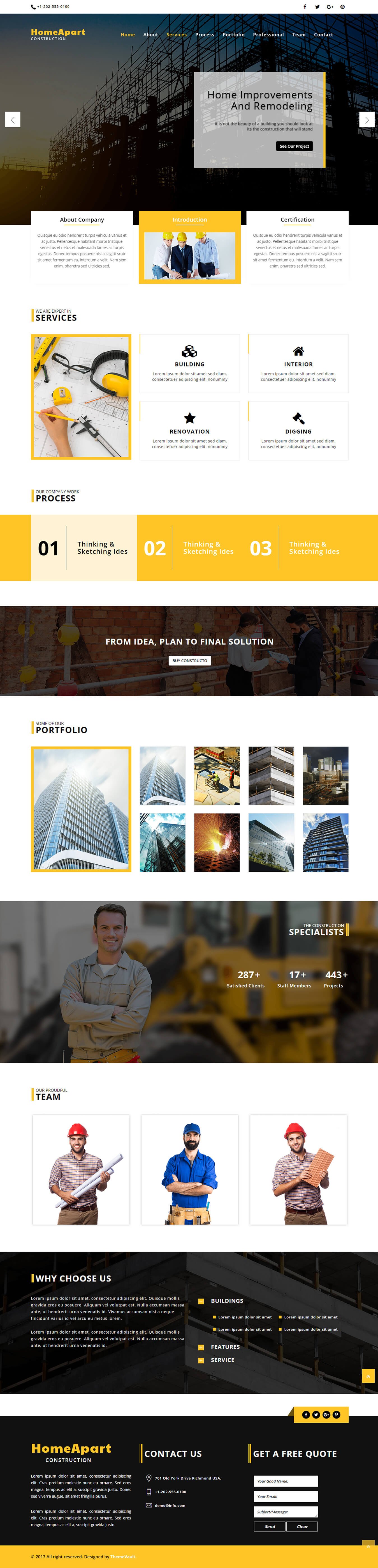 HomeApart – Real Estate Responsive Website Template