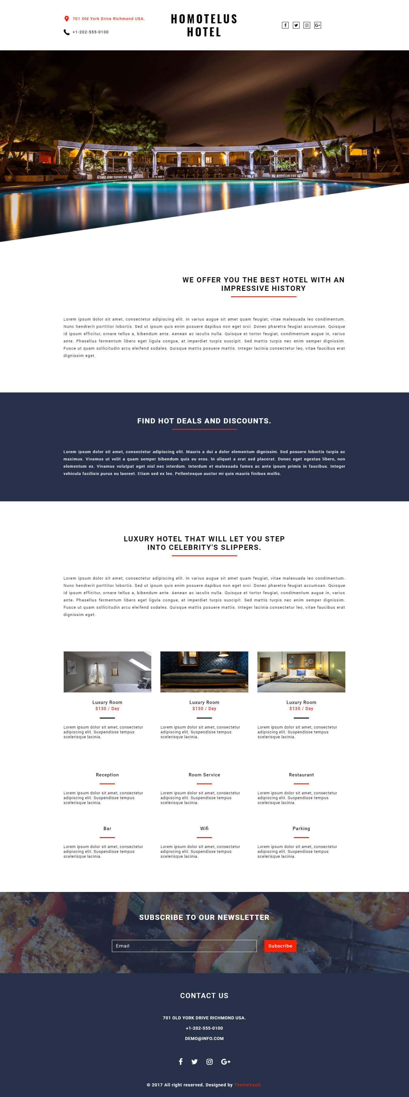 Homotelus – Responsive HTML Email Newsletter Templates