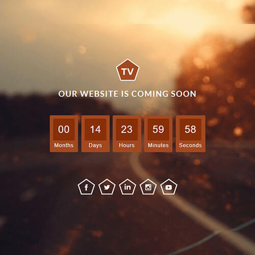 Free Launching Soon Responsive Widget Template