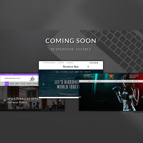Responsive Themes Coming Soon Widget Template