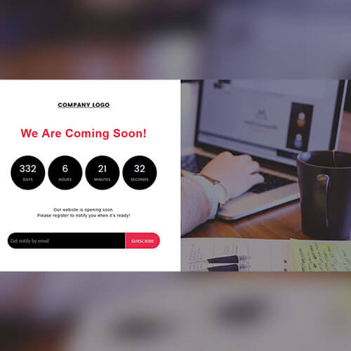 Free Progressing Countdown Widget Template