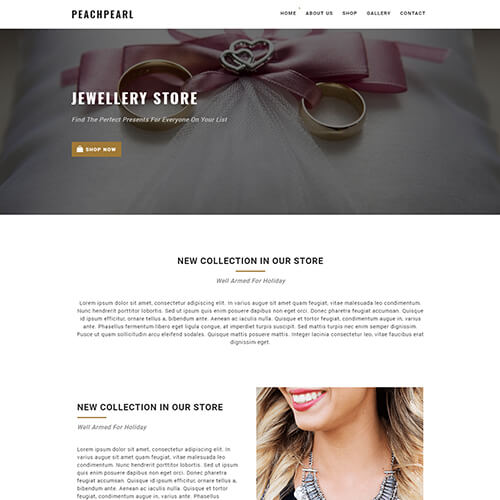 Peachpearl – Best HTML5 Email Newsletter Templates
