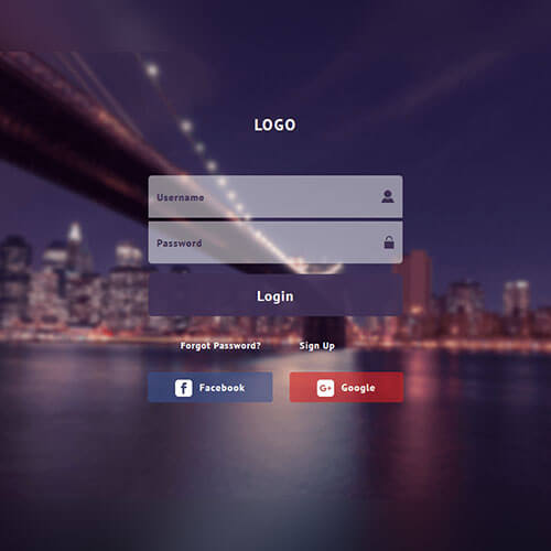 Html Login Page Template from images.themevault.net